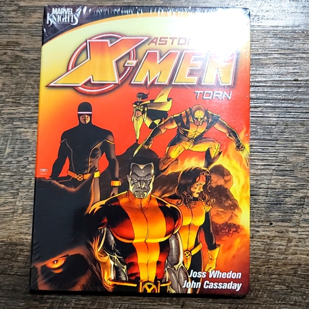 NWT DVD sealed Marvel Knights astonishing X-Men torn animation rare sealed new